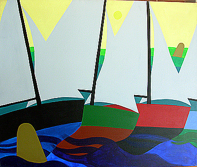 Nautical Painting -Sailing