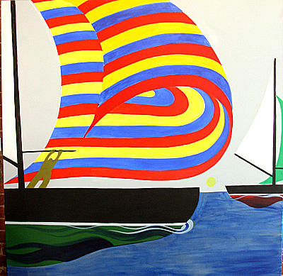 Nautical Painting -Sailing