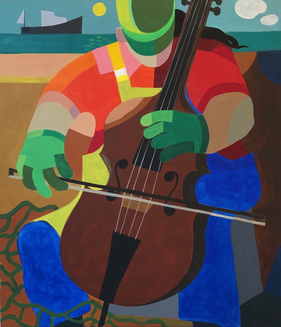 Cello Fisherman